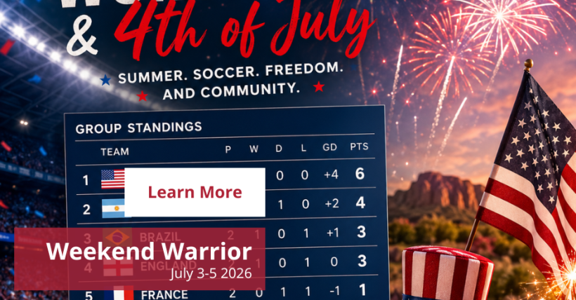 Weekend Warrior: July 3-5, 2026 | Amy Jones Group